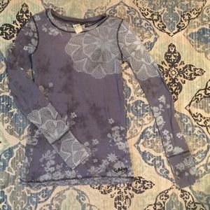 Billabong long sleeve burnout